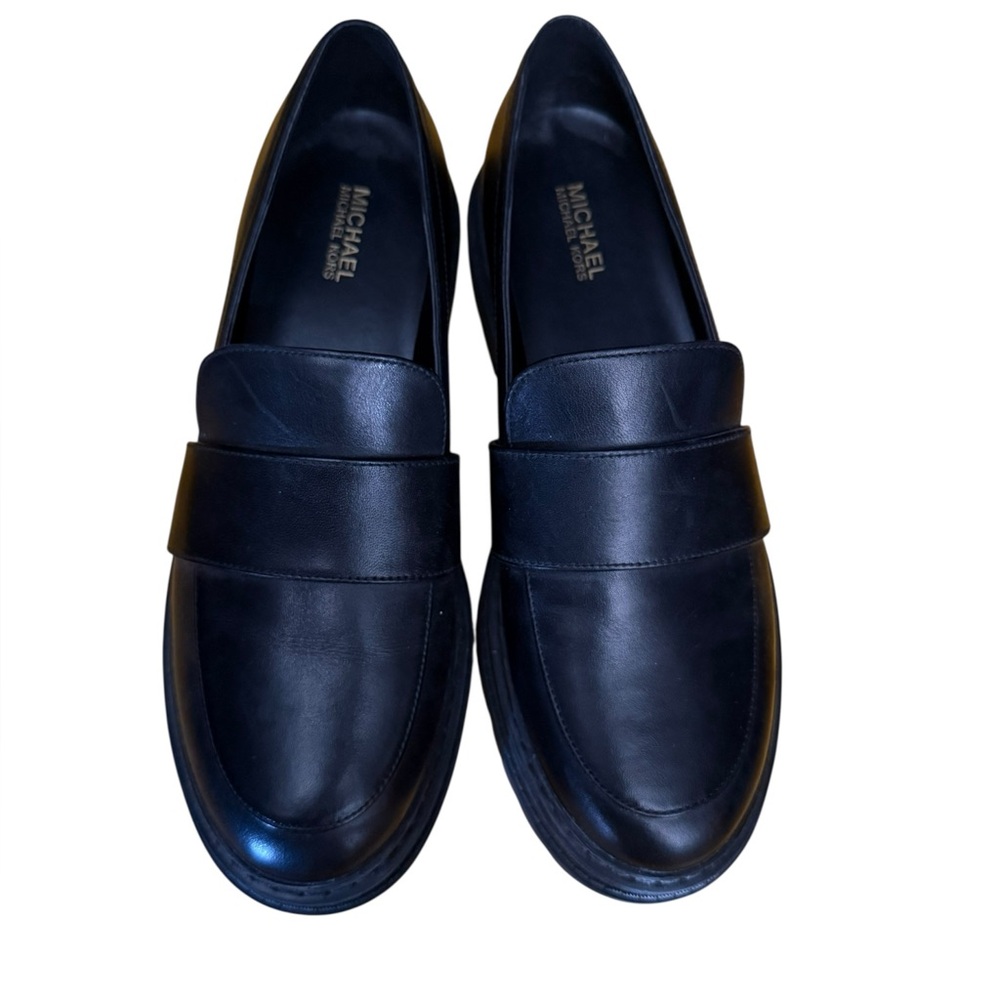 Michael Kors Parker chunky lug sole Loafers Slip-On academia 90’s clueless vibes - Picture 3 of 10
